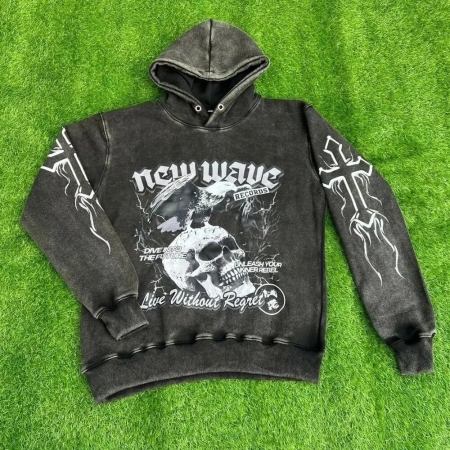 Acid Wash Hoodie